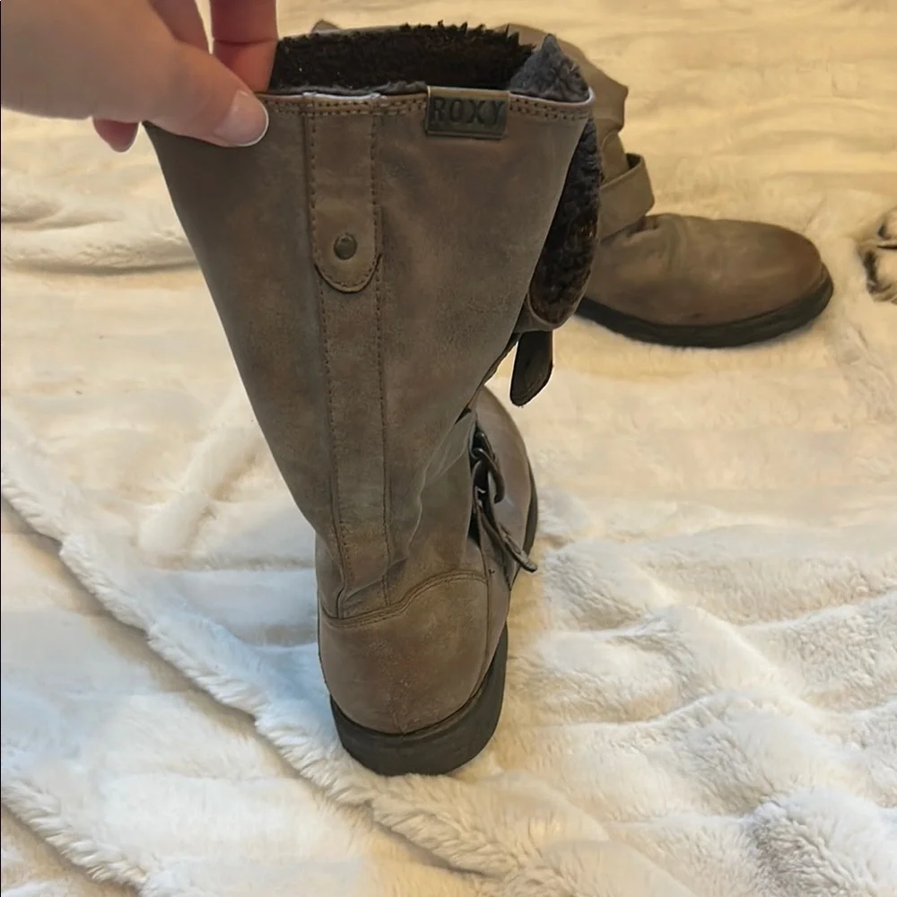 Brown Roxy Boots - Picture 4 of 10